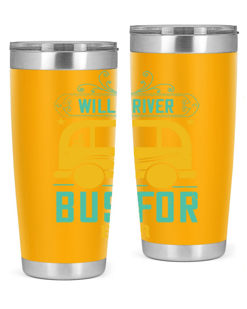 will driver bus for beer Style 6#- bus driver- tumbler