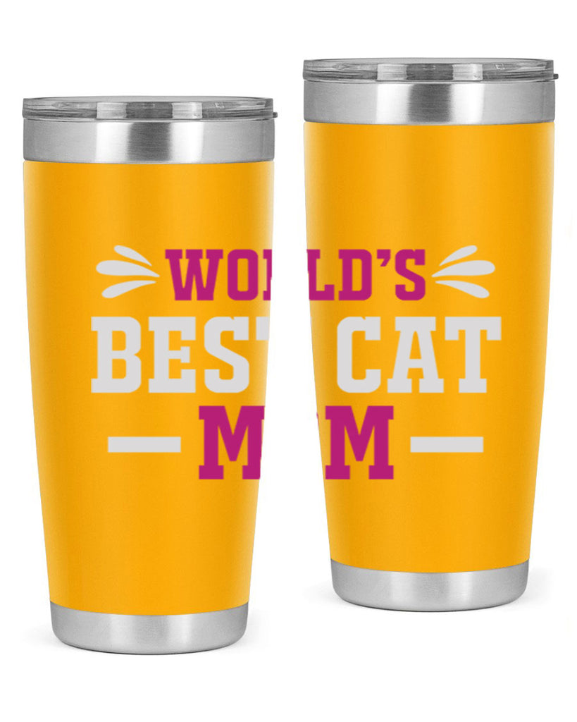 world’s best cat mom 17#- mom- Tumbler