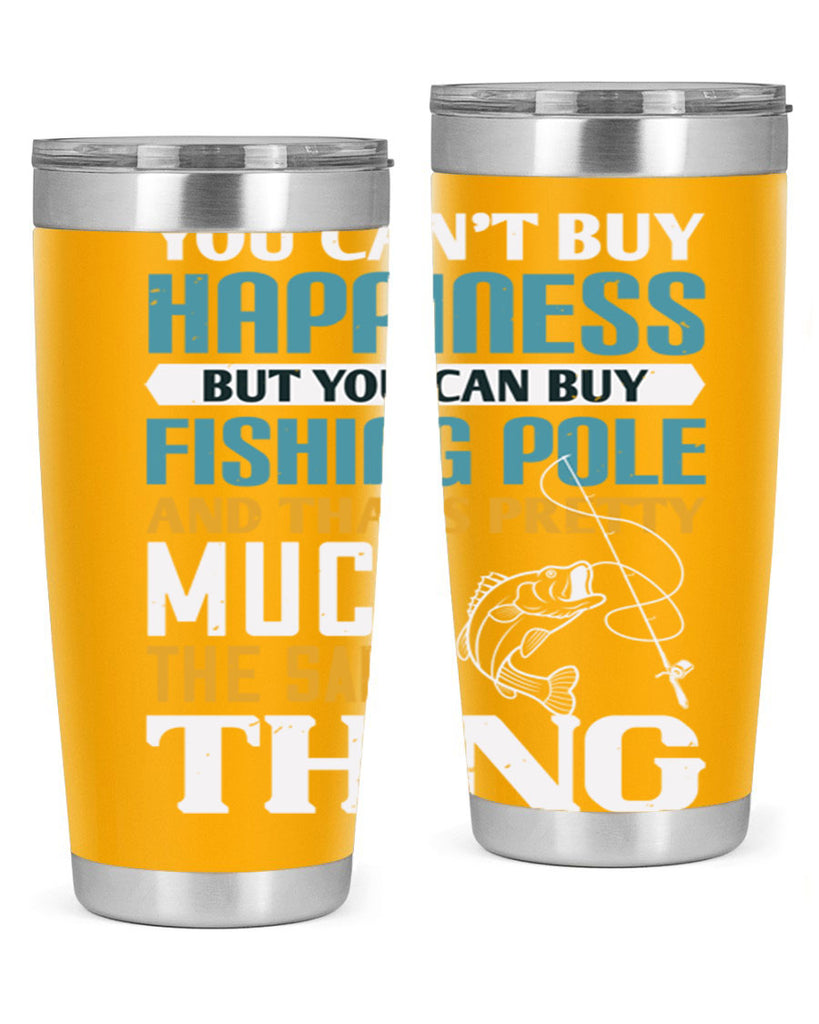 you cant buy happiness 3#- fishing- Tumbler