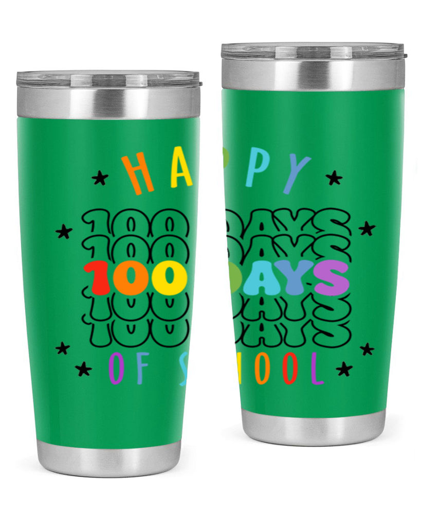 100 days of school Sublimation 33#- 100 days of school- Tumbler