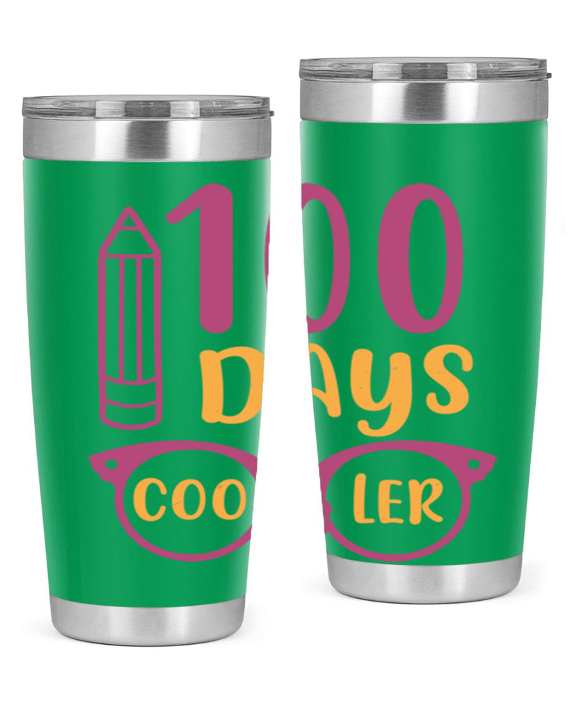 2 days cooler 42#- 100 days of school- Tumbler