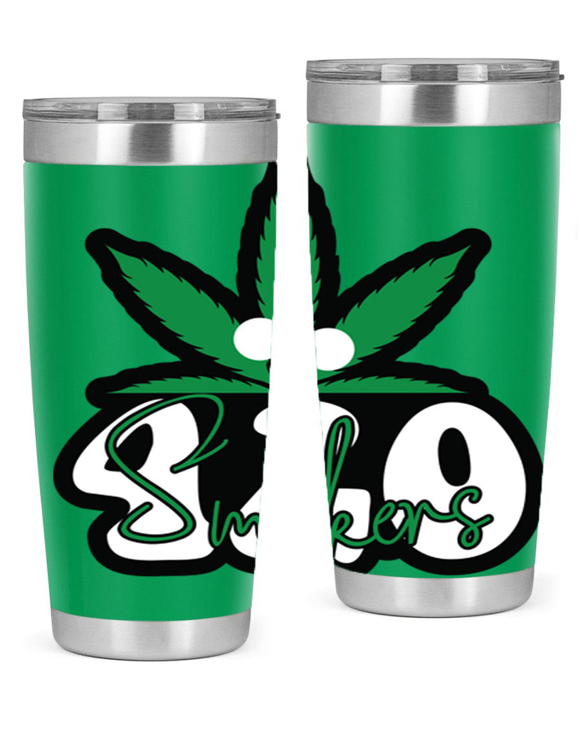 420 smokers 2#- marijuana- Tumbler