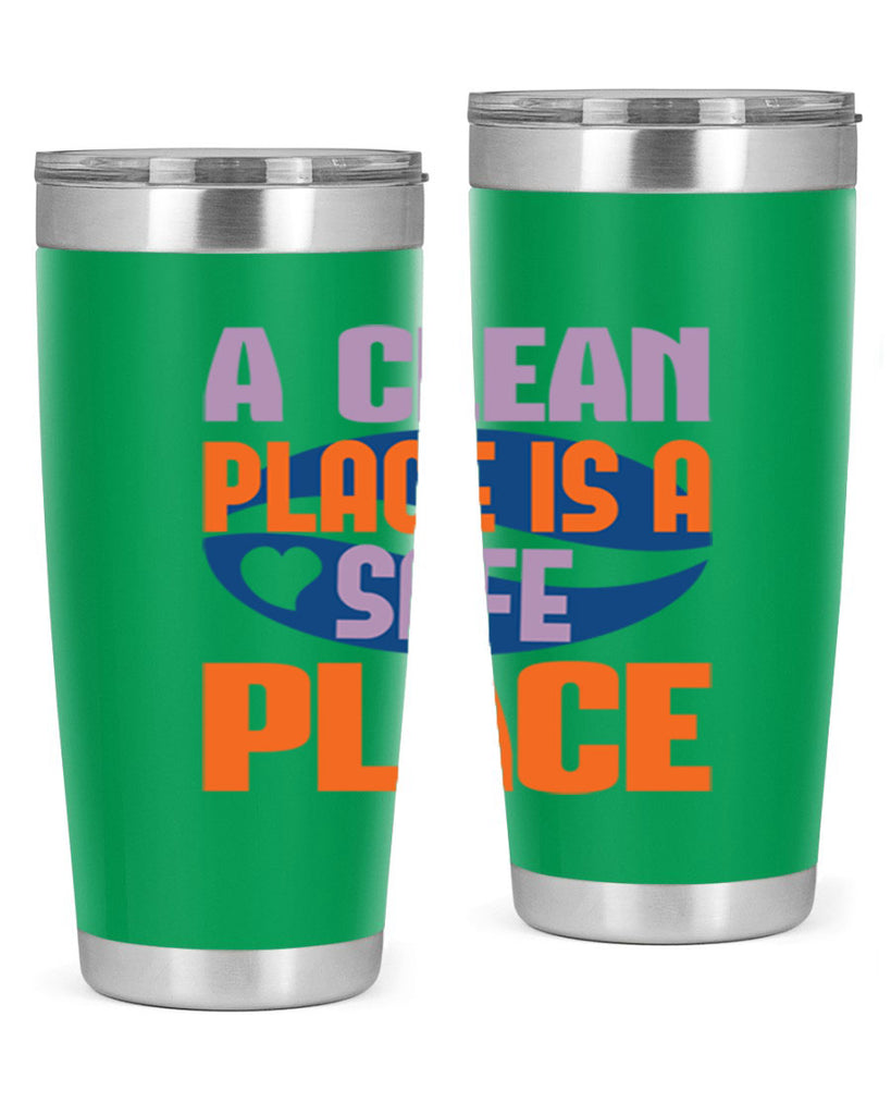 A clean place is a safe place Style 39#- cleaner- Cotton Tank
