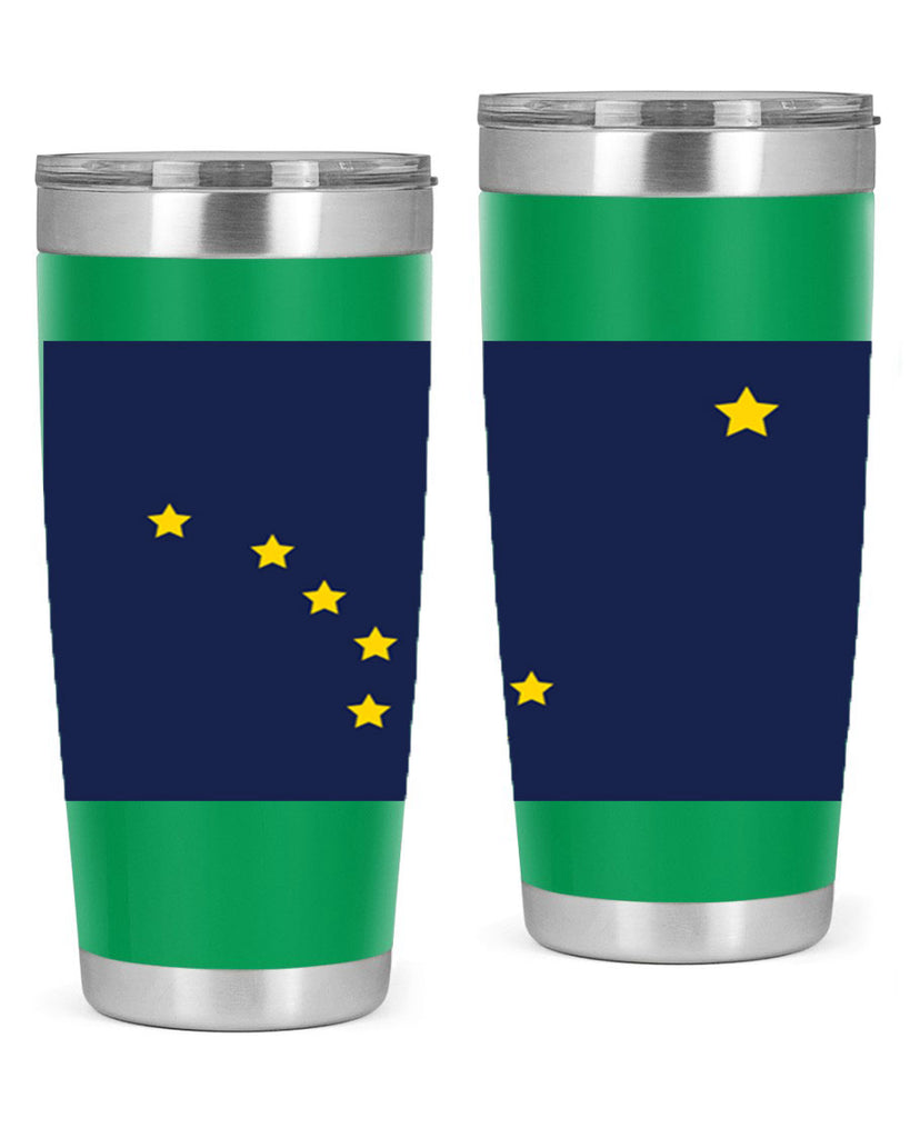 Alaska 50#- Us Flags- Tumbler