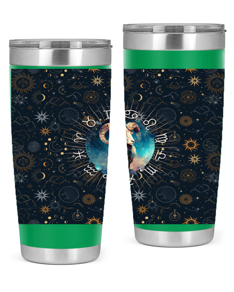 Aries Straigth 95#- zodiac- Tumbler