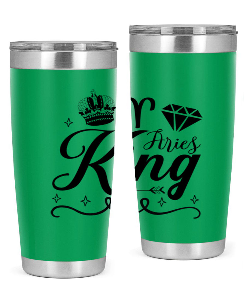 Aries king 111#- zodiac- Tumbler