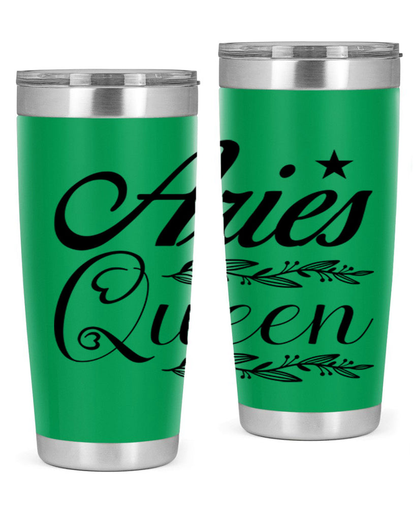 Aries queen 119#- zodiac- Tumbler