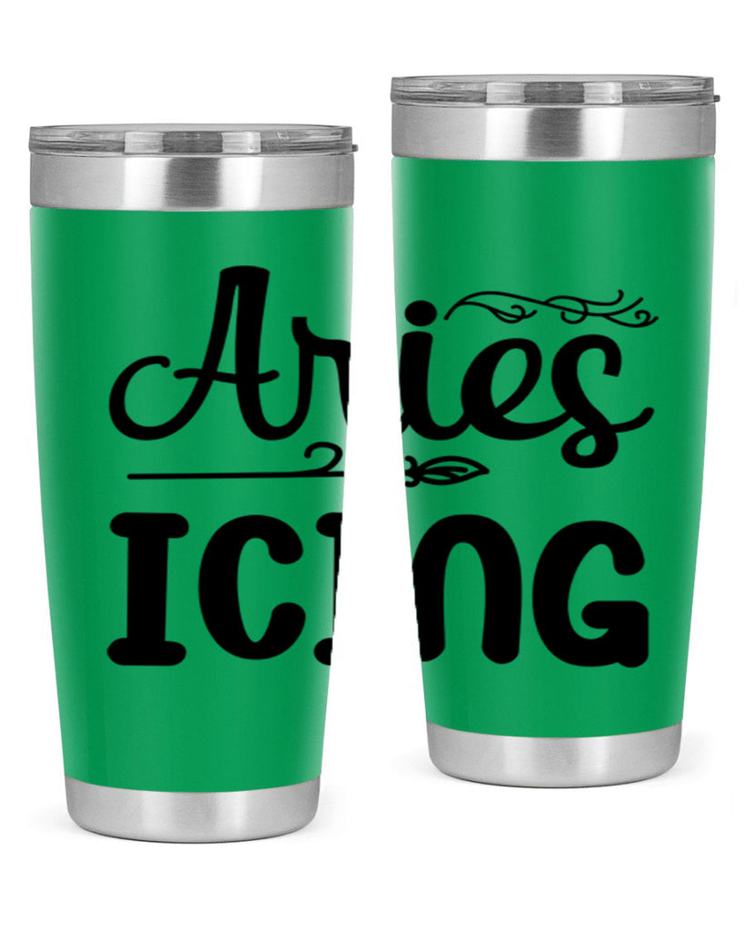 Ariesicing 106#- zodiac- Tumbler