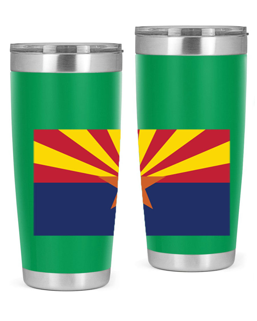Arizona 49#- Us Flags- Tumbler