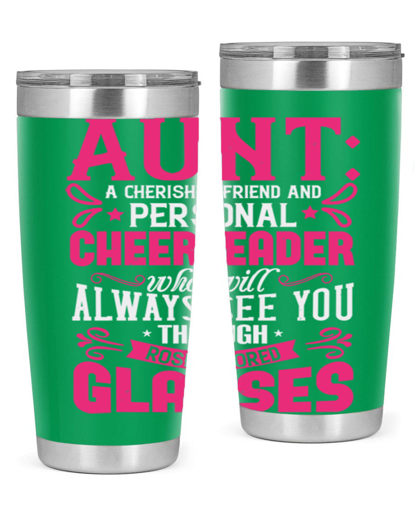 Aunt A cherished friend and personal cheerleader Style 70#- aunt- Tumbler