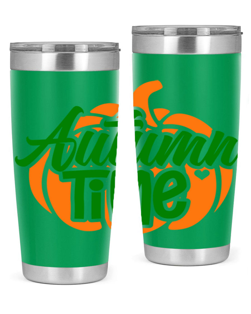 Autumn Time 34#- fall- Tumbler