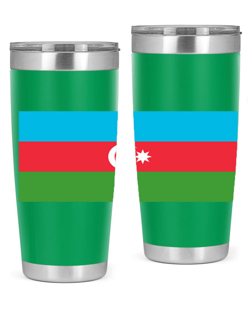 Azerbaijan 187#- world flags- Tumbler