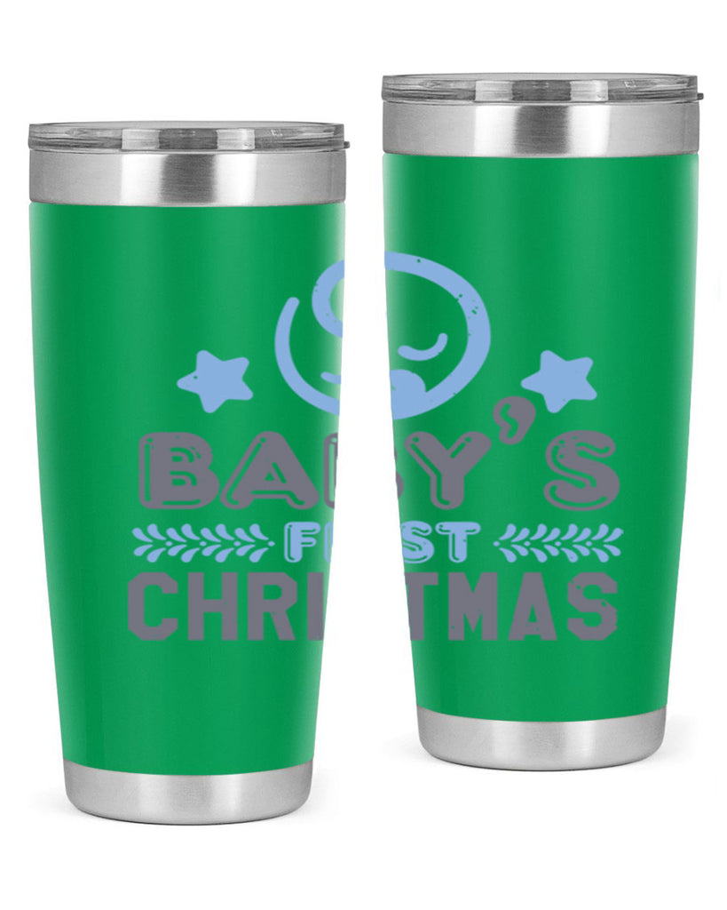 Baby First Christmas Style 2#- baby shower- tumbler