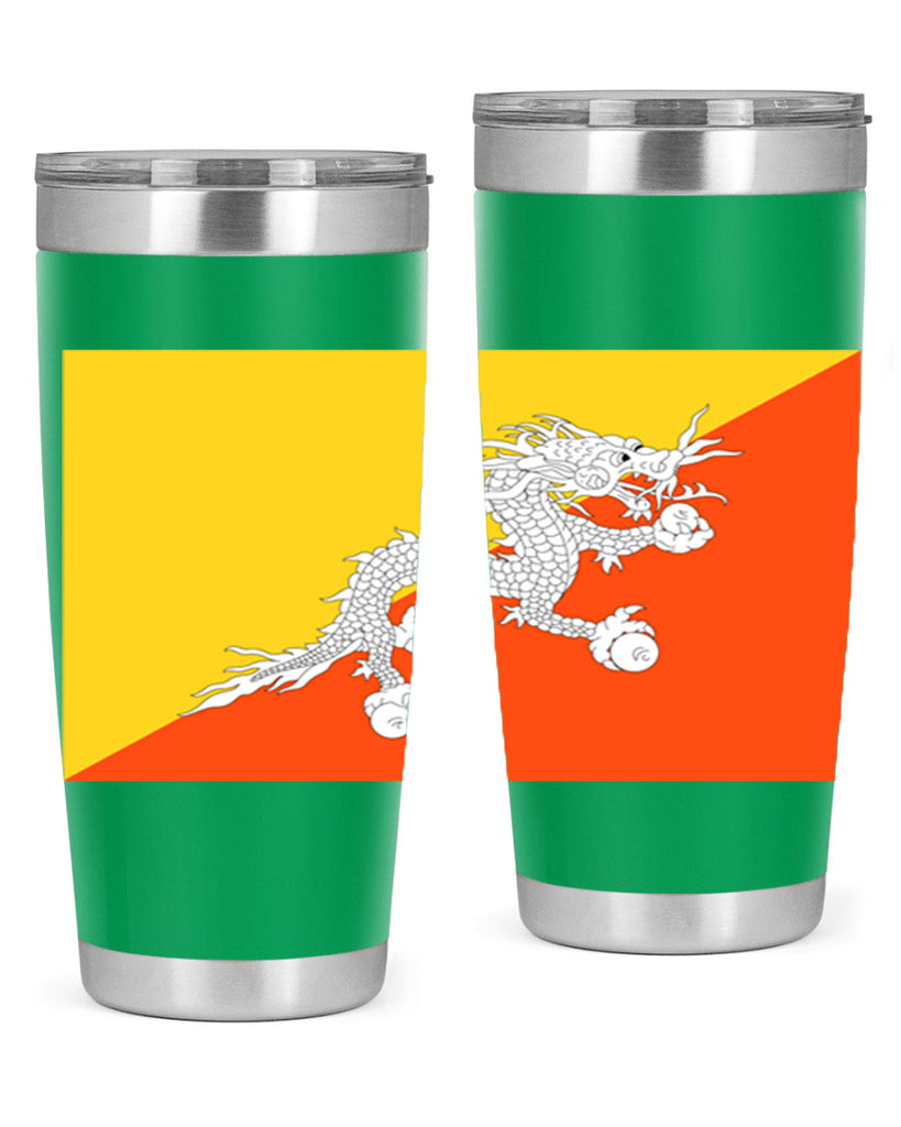 Bhutan 178#- world flags- Tumbler