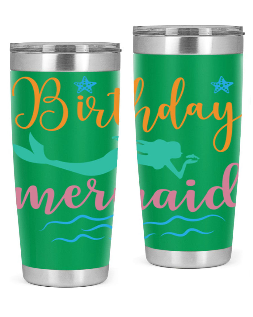Birthday Mermaid Design 79#- mermaid- Tumbler