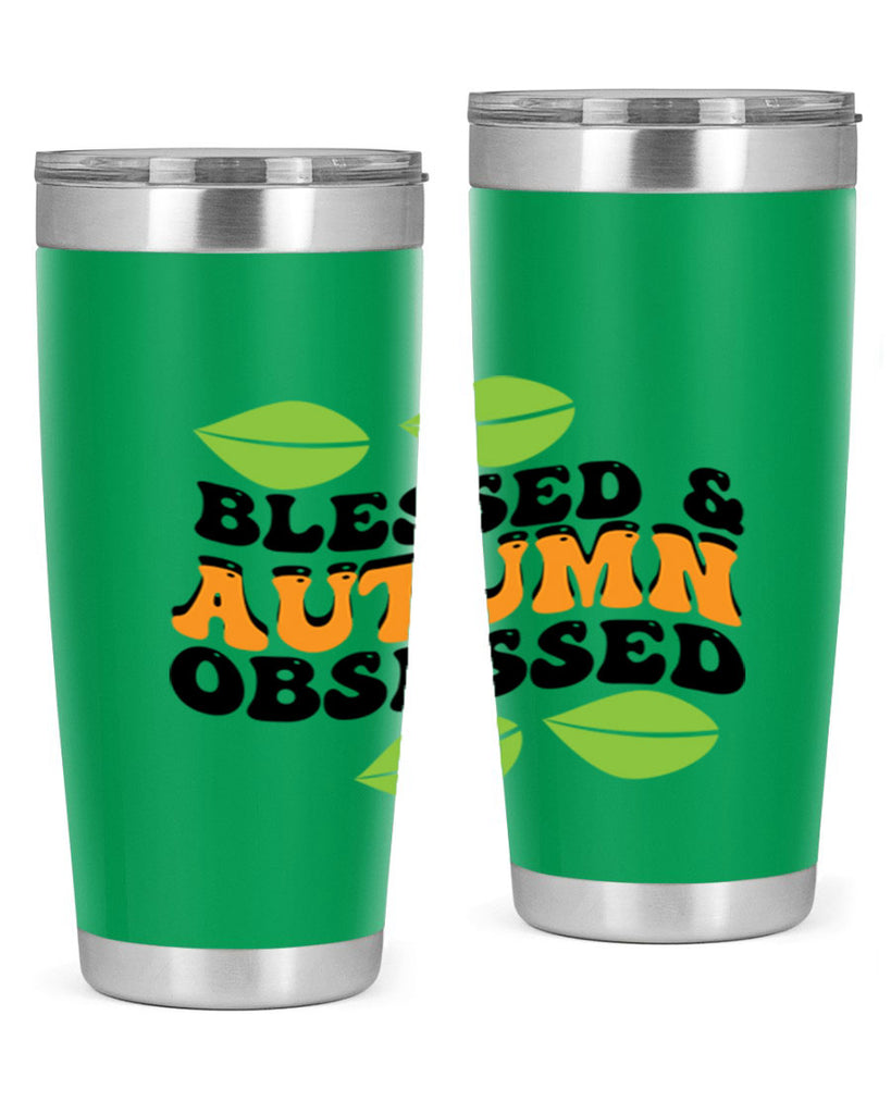 Blessed Autumn Obsessed 48#- fall- Tumbler