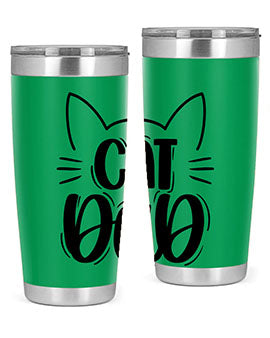 Cat Dad Style 81#- cat- Tumbler