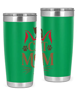 Cat Mom Style 6#- cat- Tumbler