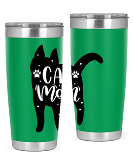 Cat Mom Style 86#- cat- Tumbler