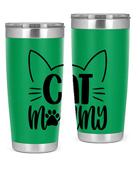 Cat Mommy Style 88#- cat- Tumbler