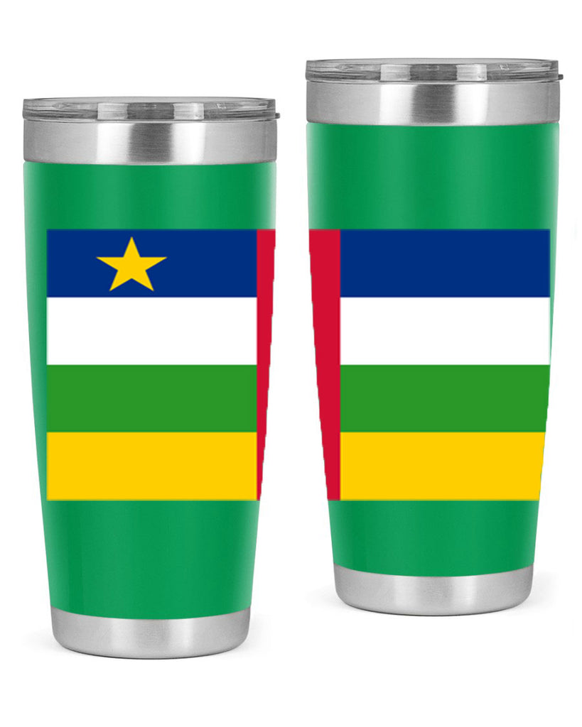 Central African Republic 165#- world flags- Tumbler