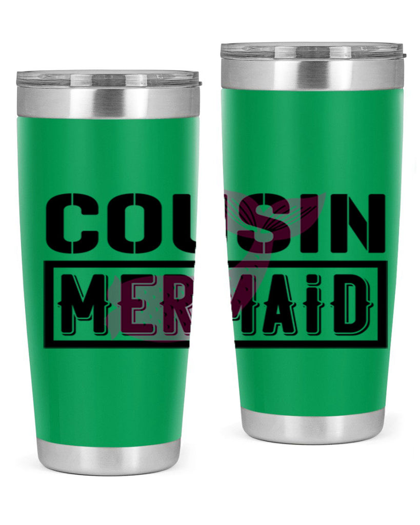 Cousin mermaid 87#- mermaid- Tumbler