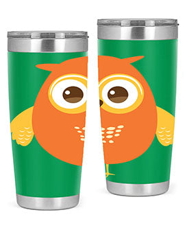 Cute Owl A TurtleRabbit 2#- owl- Tumblers