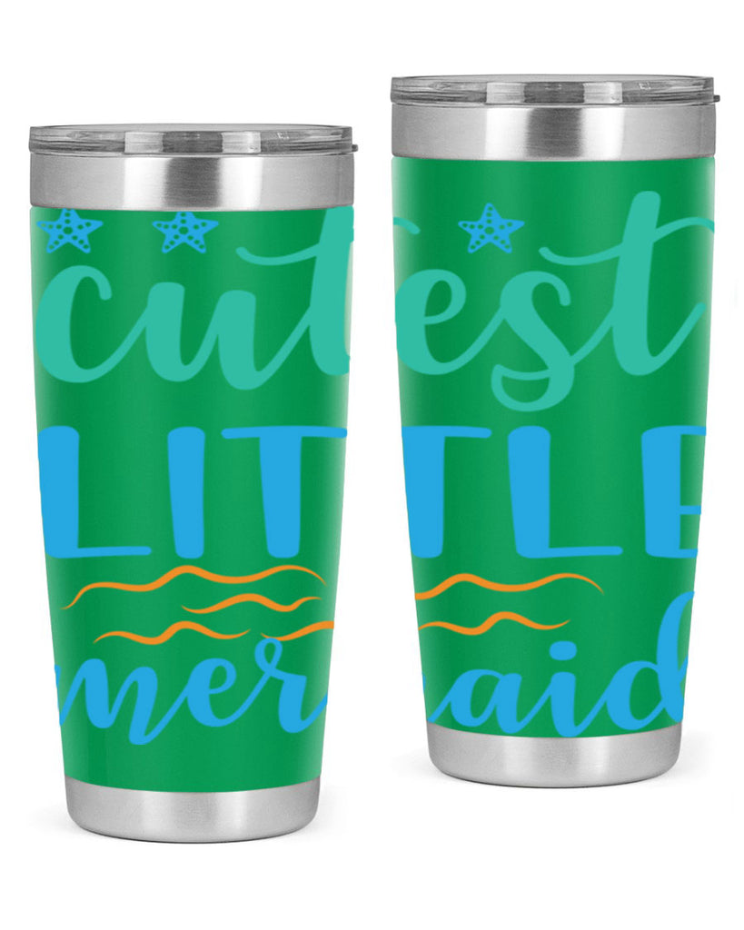 Cutest Little Mermaid Design 97#- mermaid- Tumbler