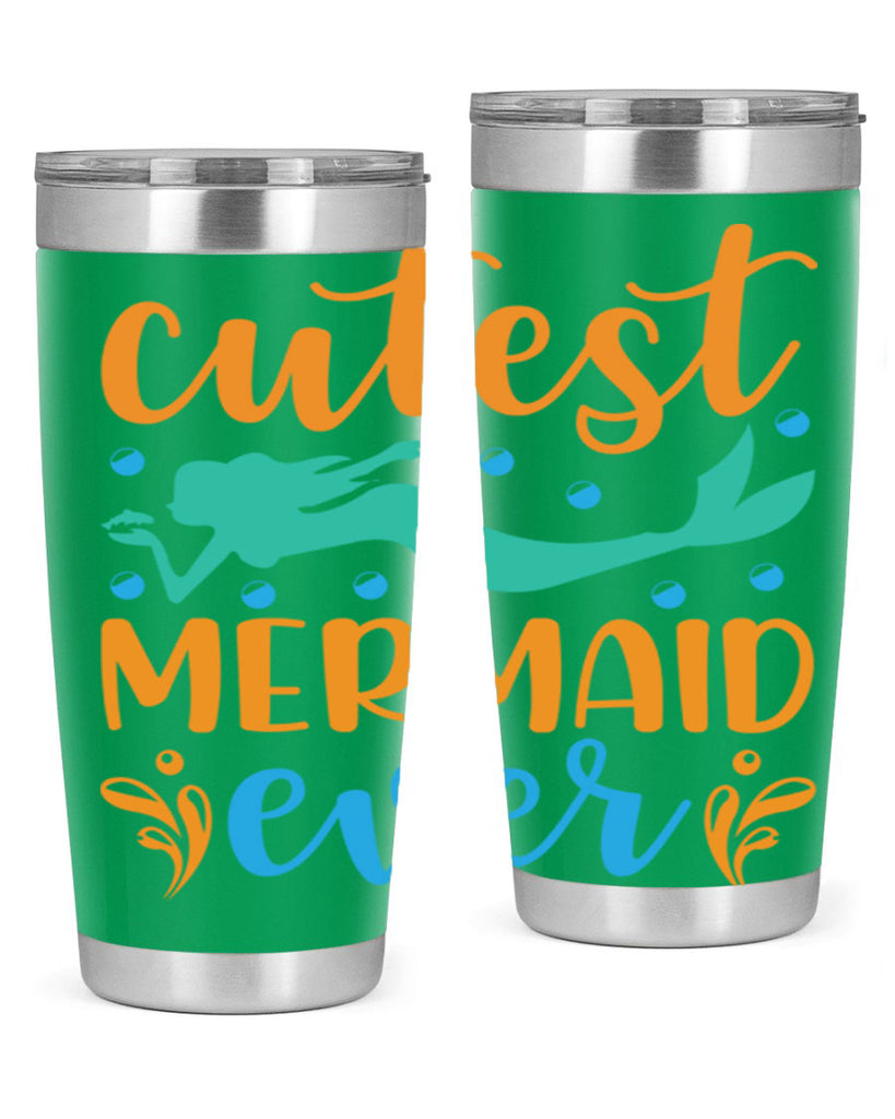Cutest Mermaid Ever Design 102#- mermaid- Tumbler