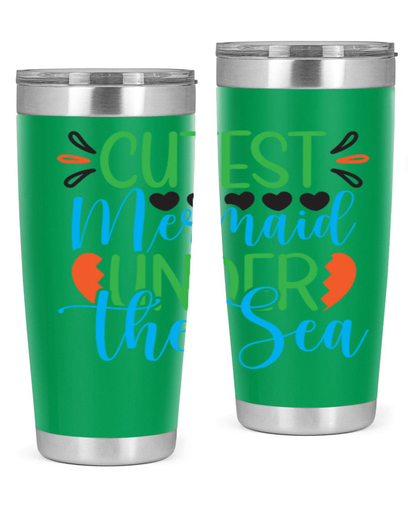 Cutest Mermaid Under The Sea 109#- mermaid- Tumbler