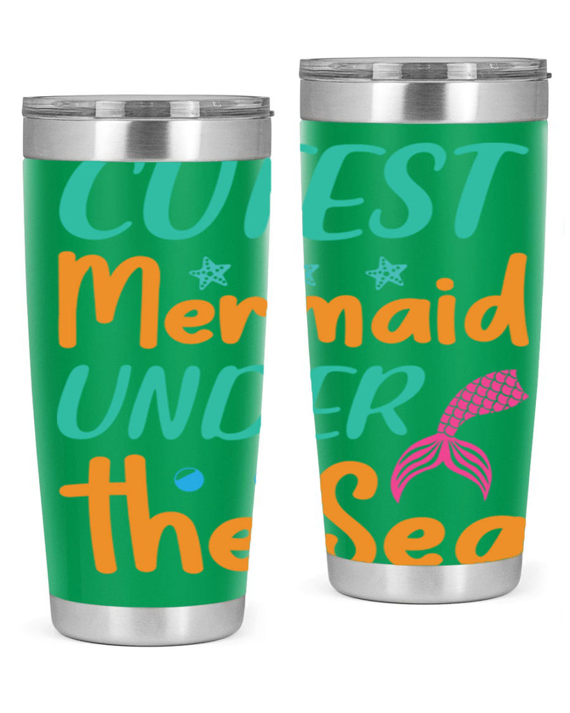 Cutest Mermaid Under the Sea 107#- mermaid- Tumbler
