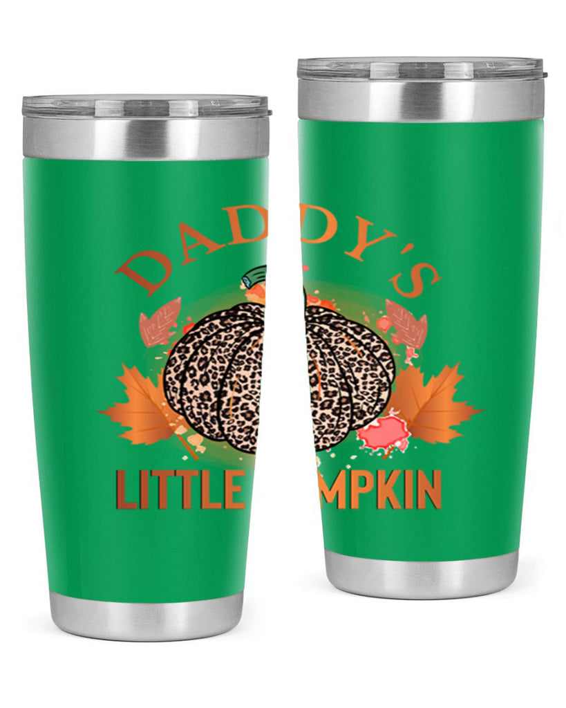 Daddys Little Pumpkin 67#- fall- Tumbler