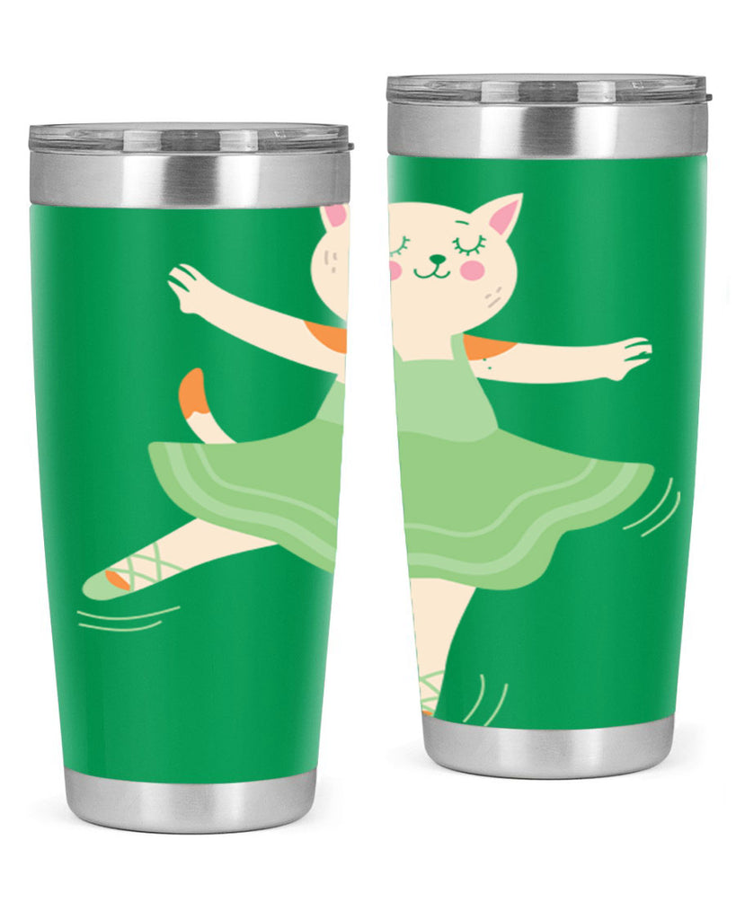 Dancing Cat Ballerina for Ballet Ballet 33#- ballet- Tumbler