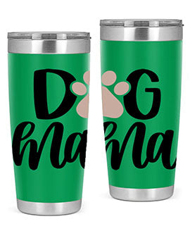 Dog Mama Style 28#- dog- Tumbler