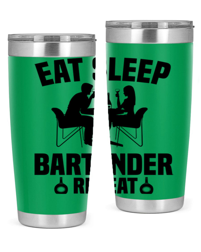 Eat sleep Style 3#- bartender- tumbler