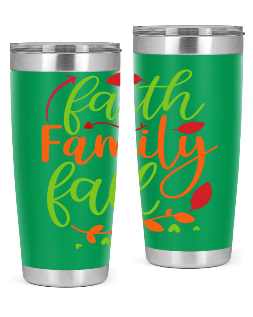 Faith Family Fall 82#- fall- Tumbler