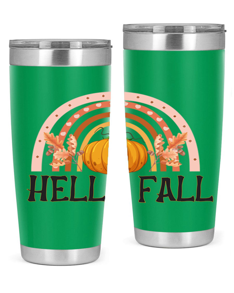 Fall Boho Rainbow 91#- fall- Tumbler