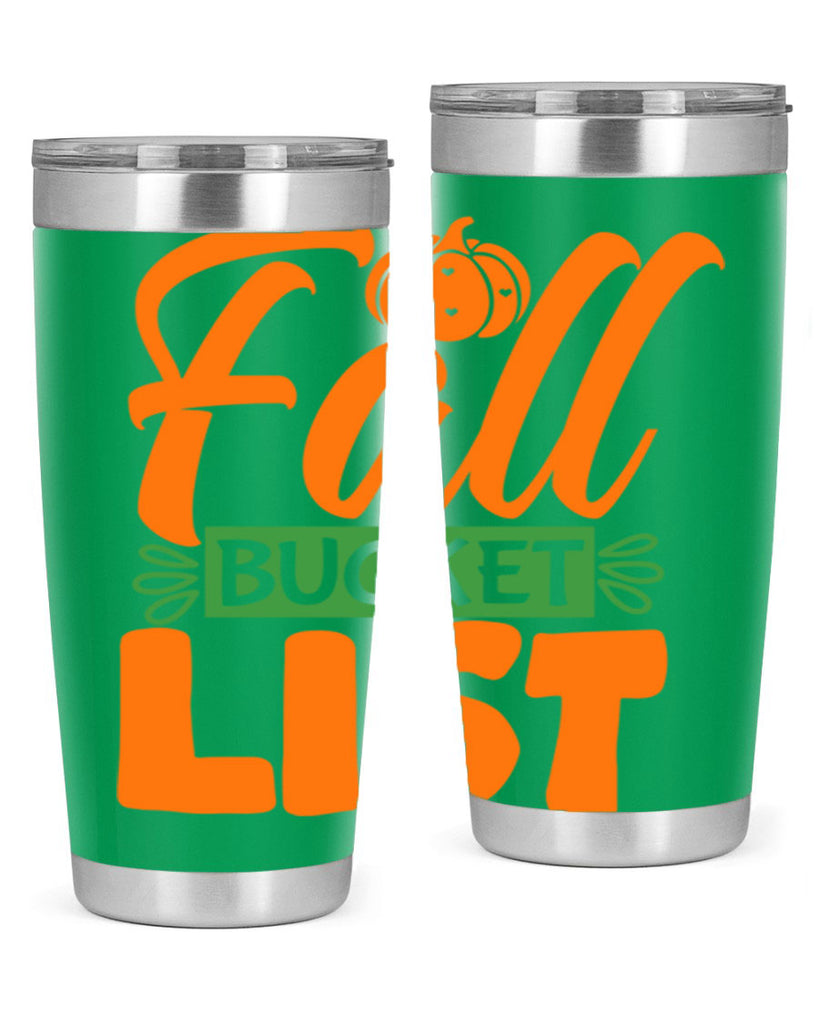 Fall Bucket List 93#- fall- Tumbler