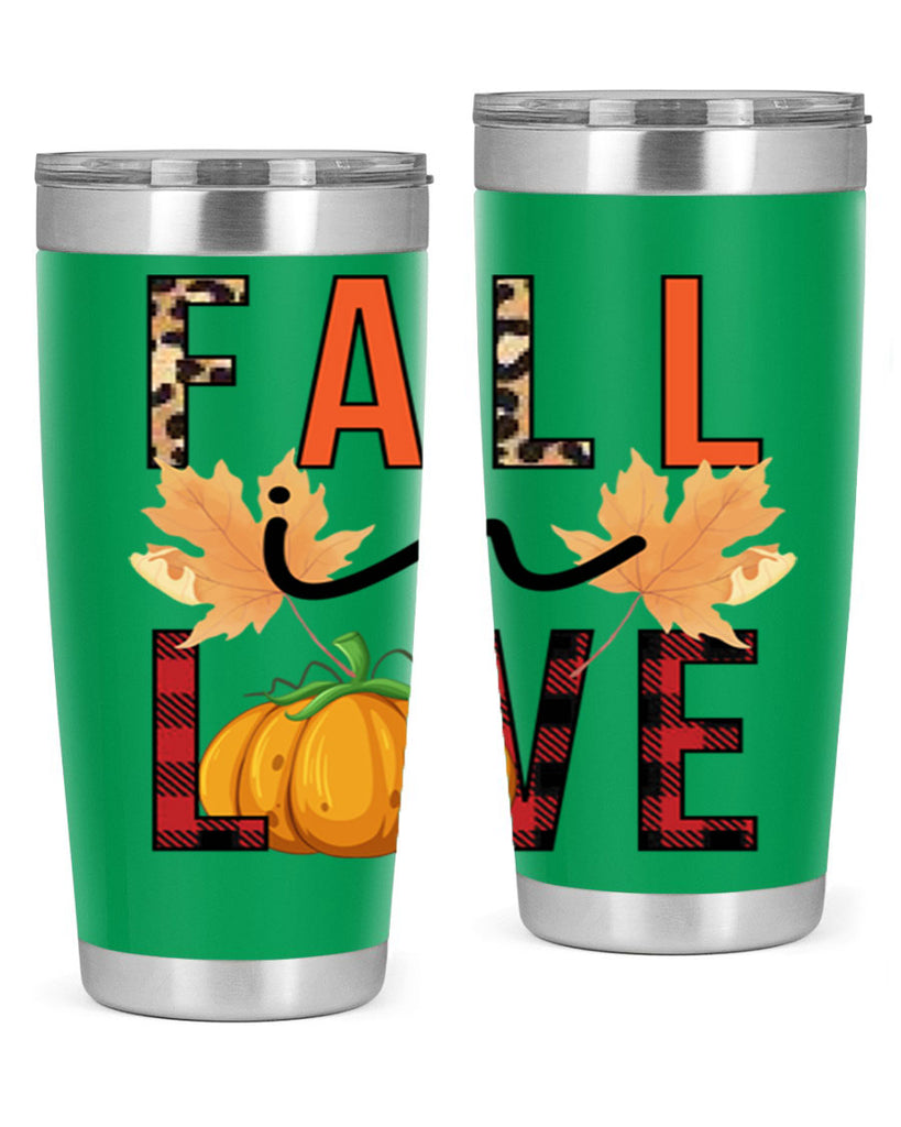 Fall in Love 104#- fall- Tumbler