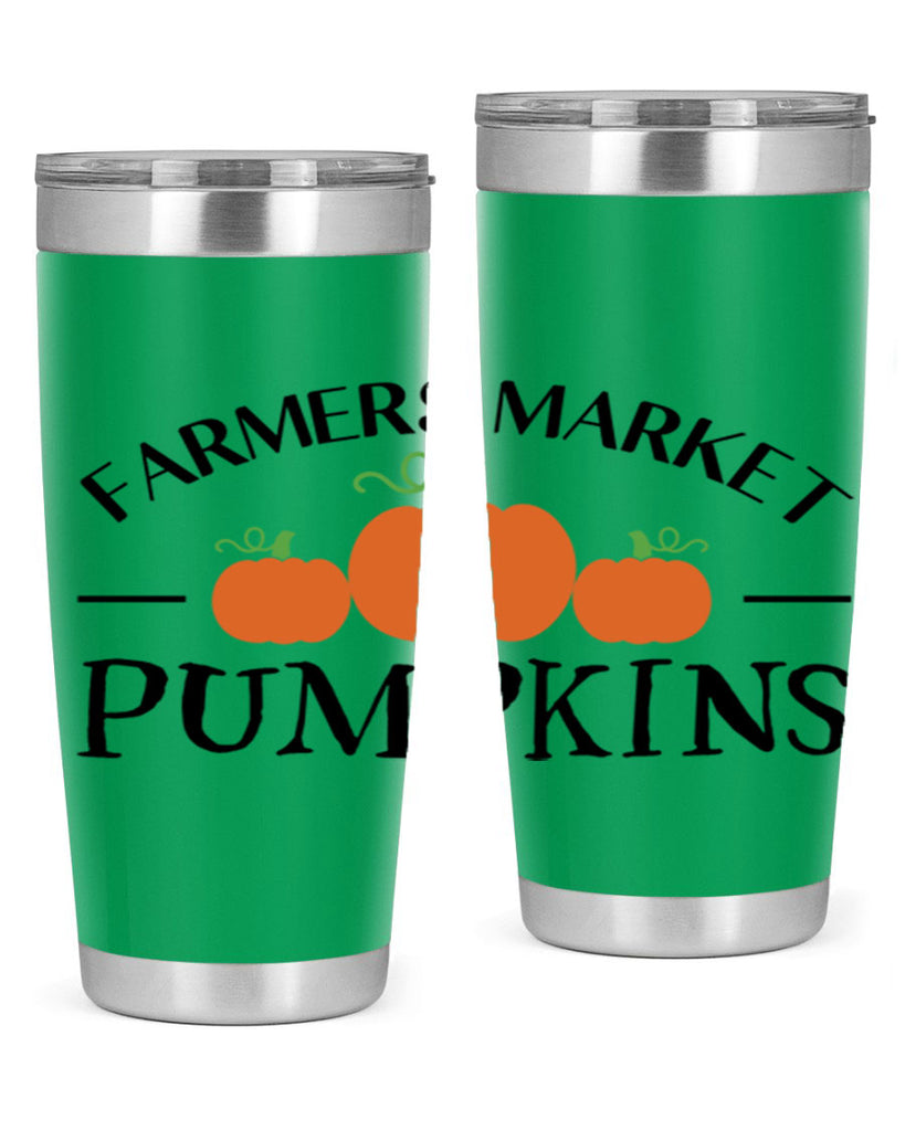 Farmers Market Pumpkins 178#- fall- Tumbler