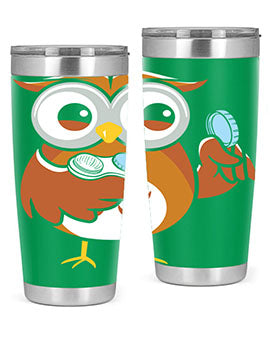 Funny Owl Contact Lens Case A TurtleRabbit 6#- owl- Tumblers