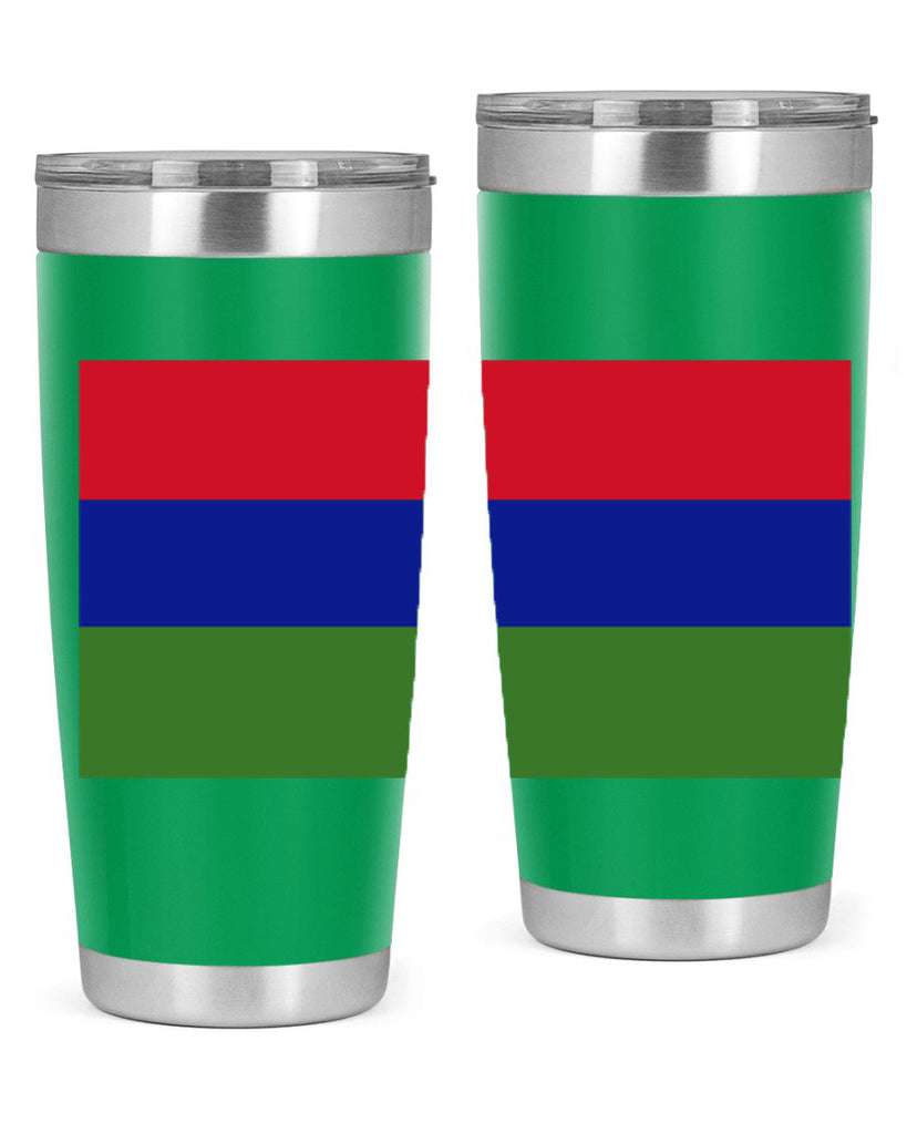 Gambia 135#- world flags- Tumbler