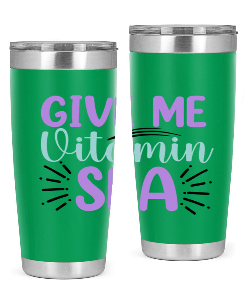 Give Me Vitamin Sea 189#- mermaid- Tumbler