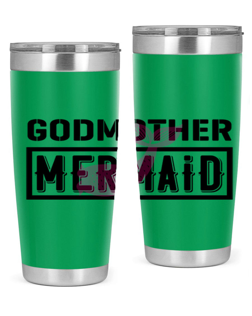 Godmother mermaid 196#- mermaid- Tumbler