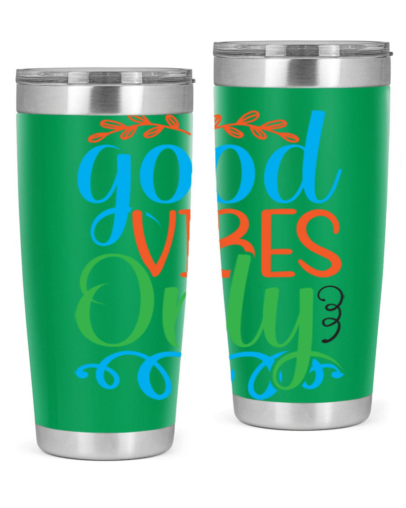 Good Vibes Only 198#- mermaid- Tumbler