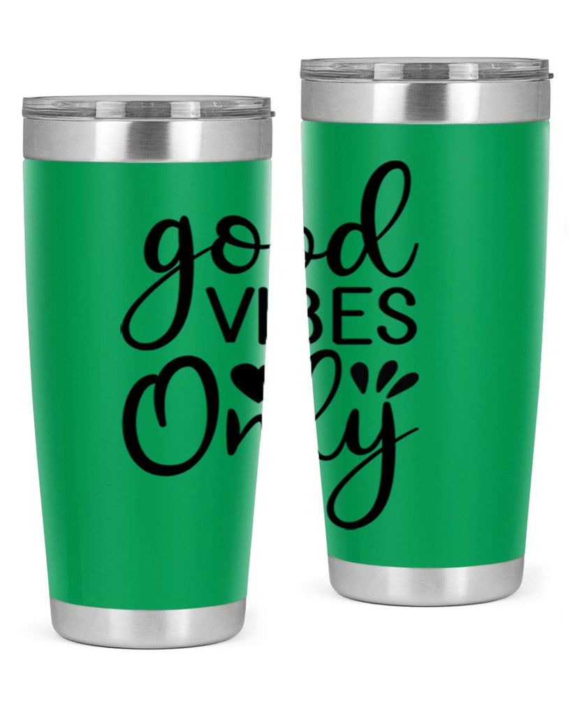 Good vibes only design 202#- mermaid- Tumbler