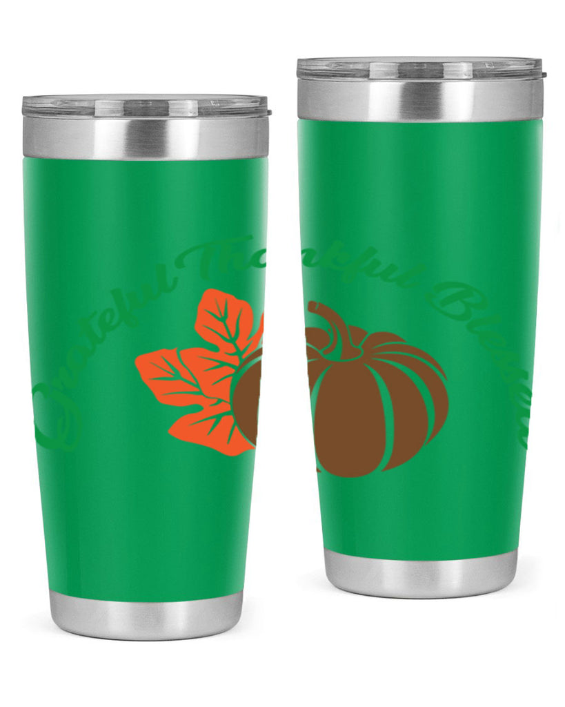 Grateful Thankful Blessed 214#- fall- Tumbler