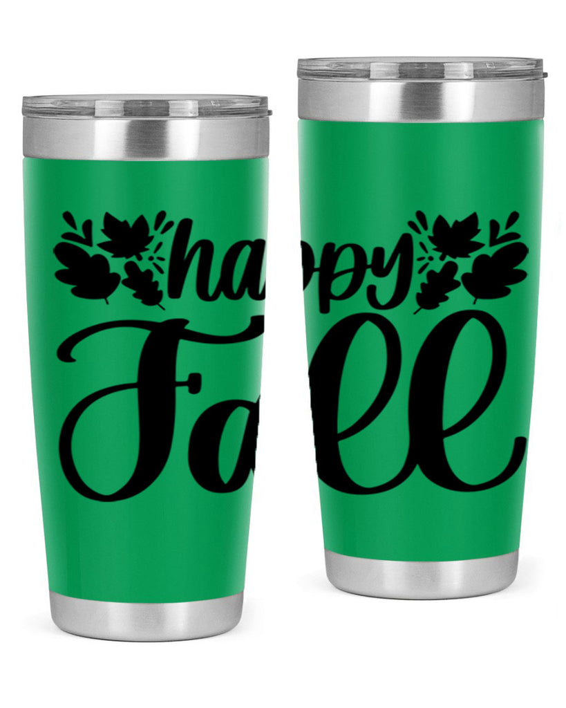 Happy Fall 489#- fall- Tumbler