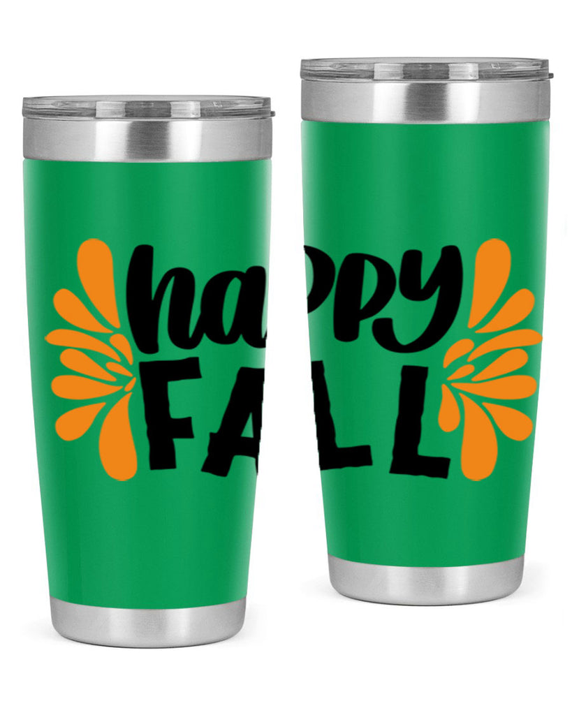 Happy Fall 491#- fall- Tumbler