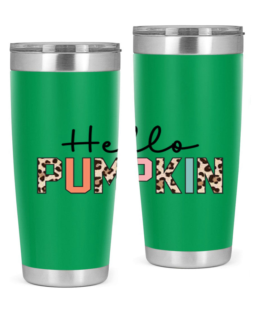Hello pumpkin 289#- fall- Tumbler